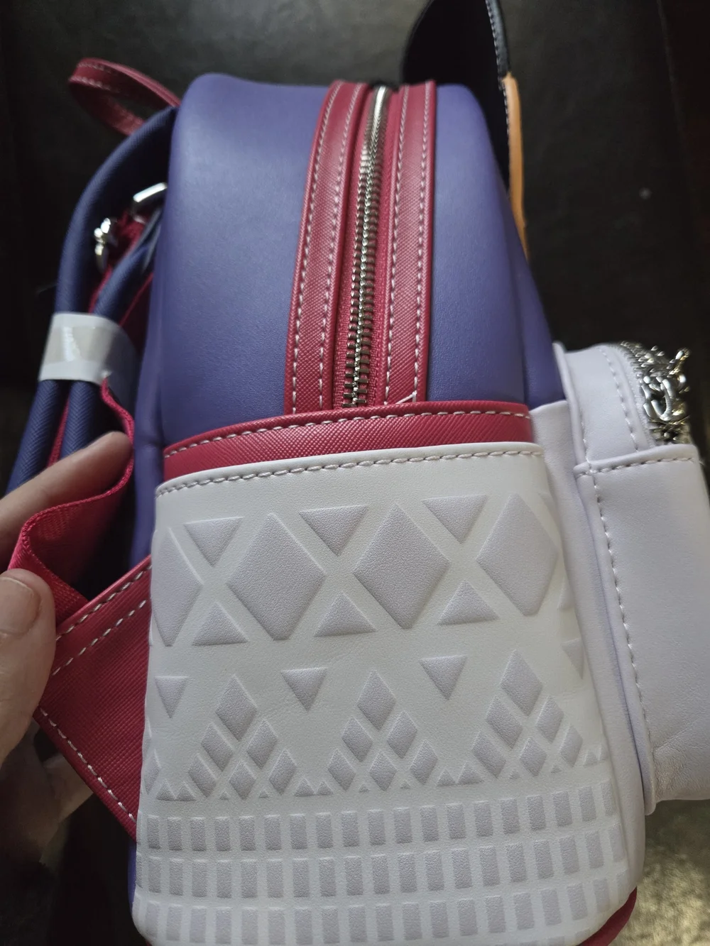 Disney Loungefly Luisa ENCANTO Character Backpack Bag - White & Purple